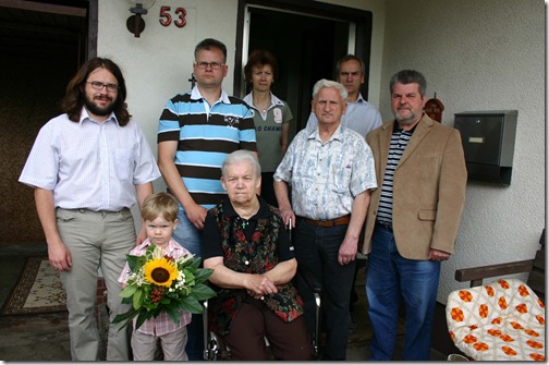 2009 - 80.Geburtstag Betty Wunder I (15.06.09)