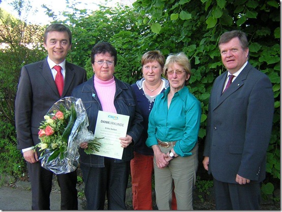 2010 - CSU Wallenfels Ehrung (07.06.10)