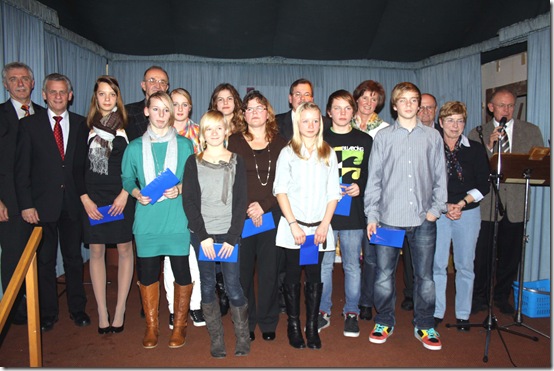 2010 - Auszeichnungen Schwimmverein KC III (18.12.10)