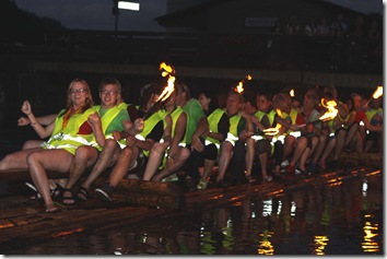 2012 - Fackelfloßfahrt V (28.07.12)