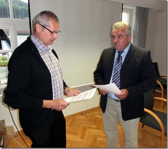 2012 - Vereidigung Alfred Klinger I (03.09.12)