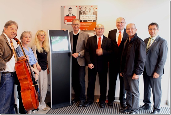 2012 - Inbetriebnahme Terminal Sparkasse III (01.10.12)