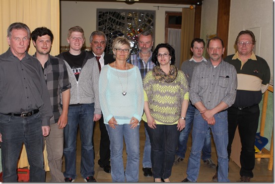 2014 - JHV Dorfgemeinschaft Schnaid II (30.03.14)