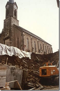 2018 - Wallenfels Einsturz Kirchenmauer 1980 (28.10.18)