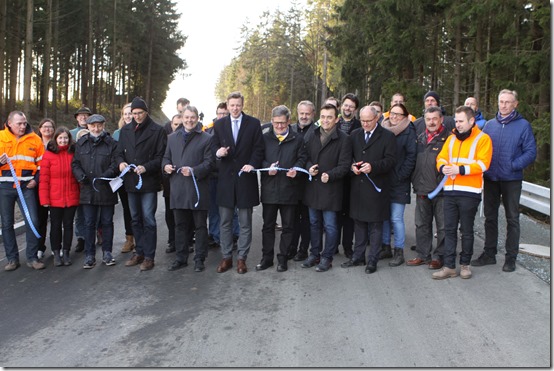 2019 - Wolfersgrün Straßenfreigabe II (19.12.19)